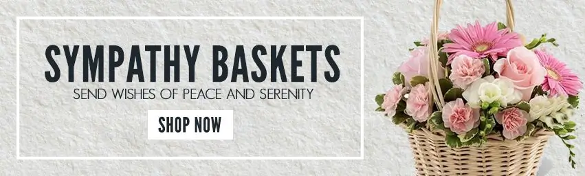 Sympathy Basket Arrangements