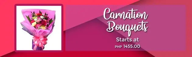 Carnation Bouquet Delivery in Philippines