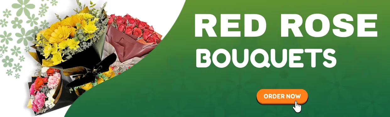 Red Roses Flower Bouquets