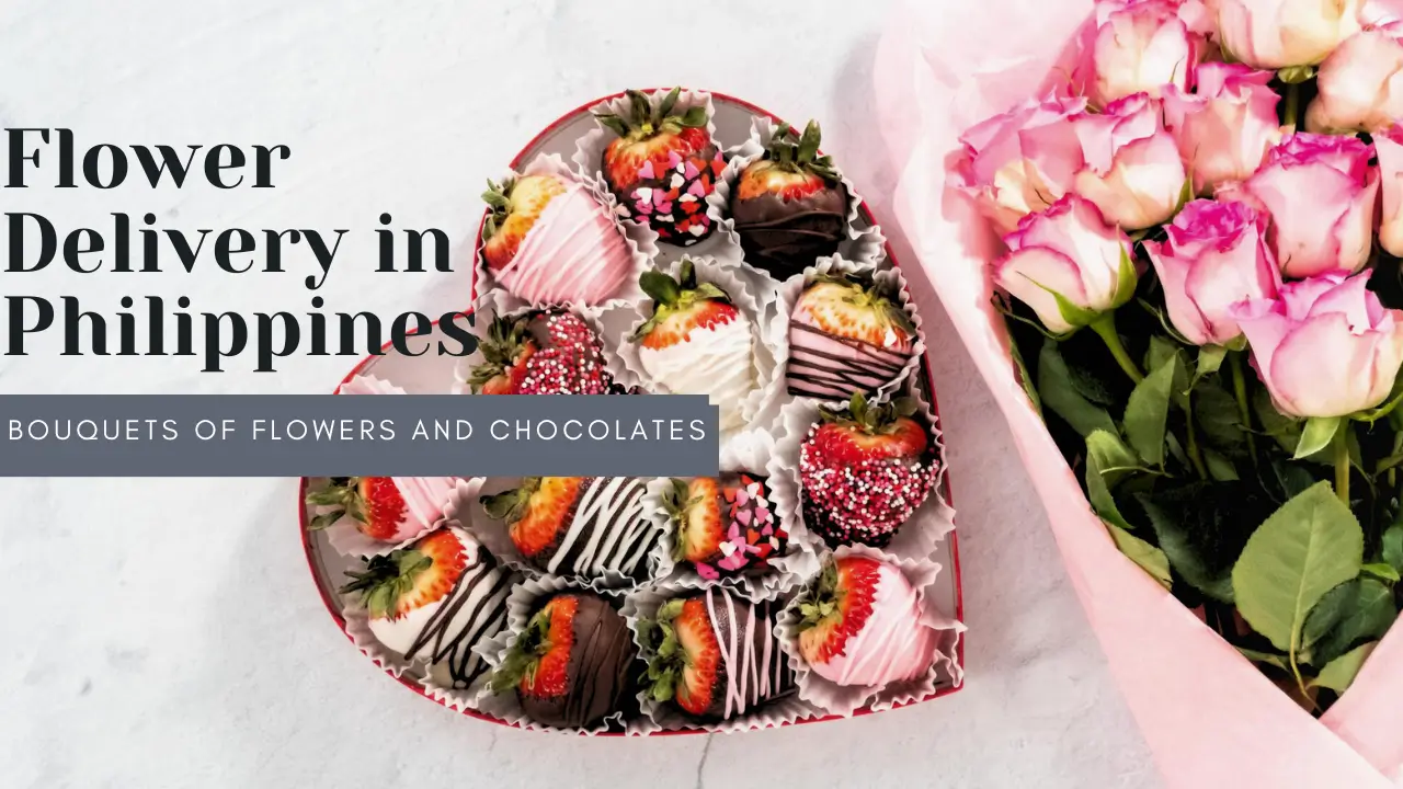 Flower Delivery in Philippines: Bouquets of flowers and Chocolates