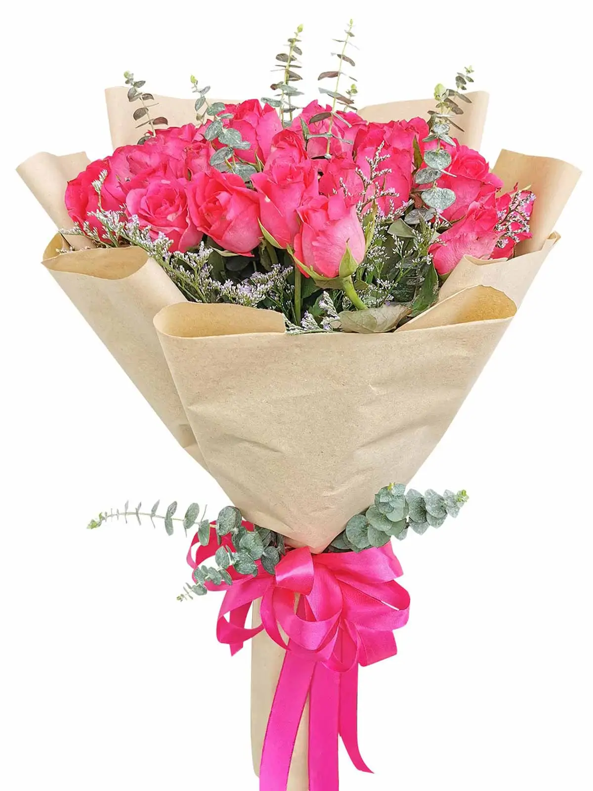 Pink Roses 36 Kraft