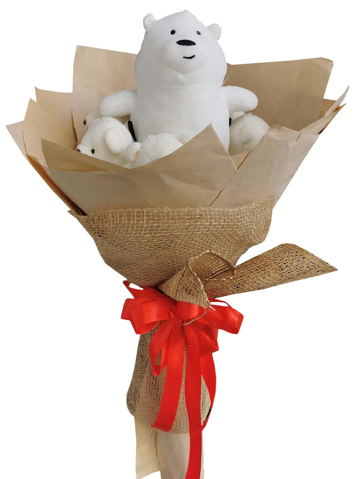 Ice Bare & Bears Kraft  Jute
