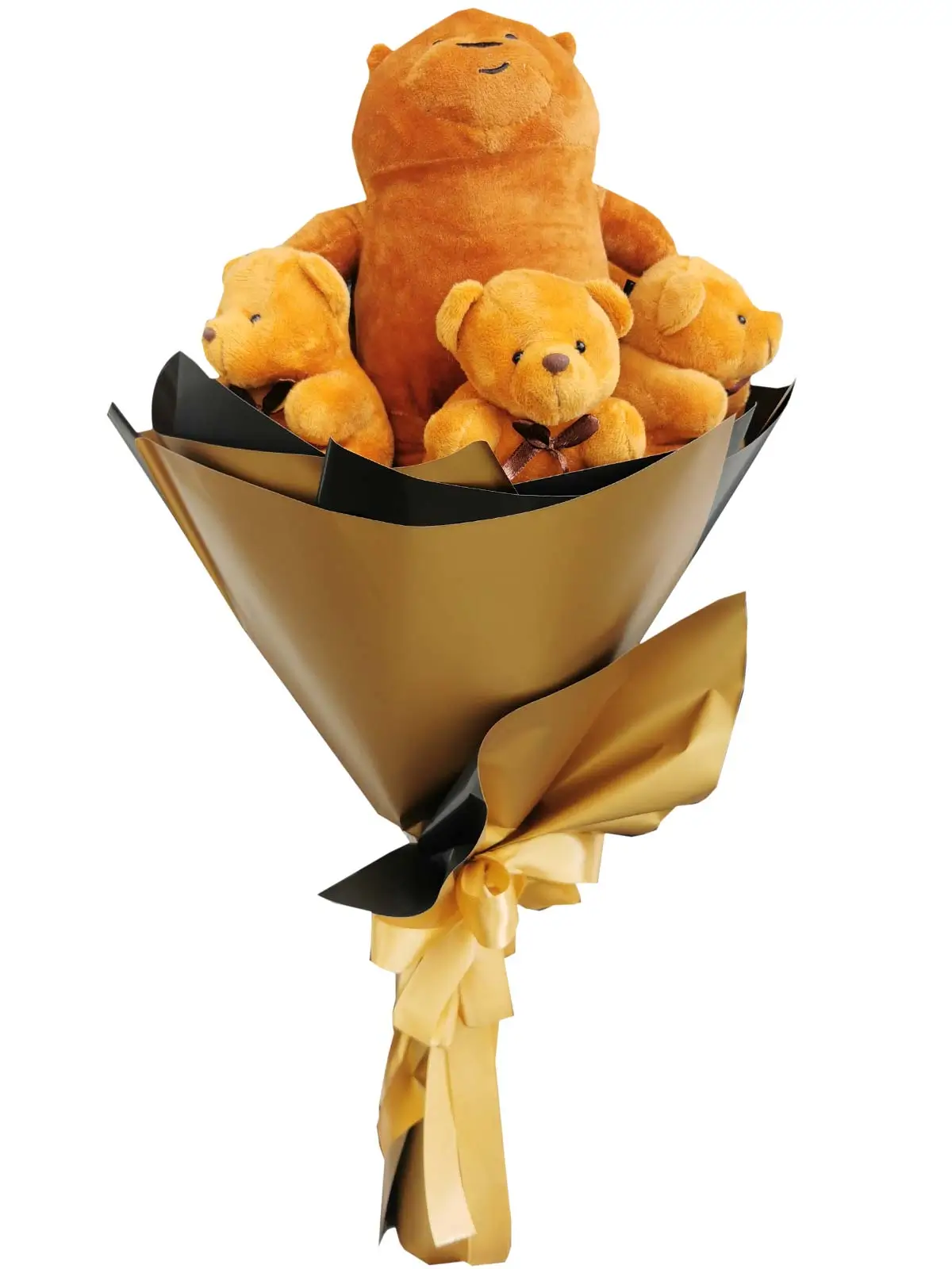 Grizzly Bare & Bears Gold Black