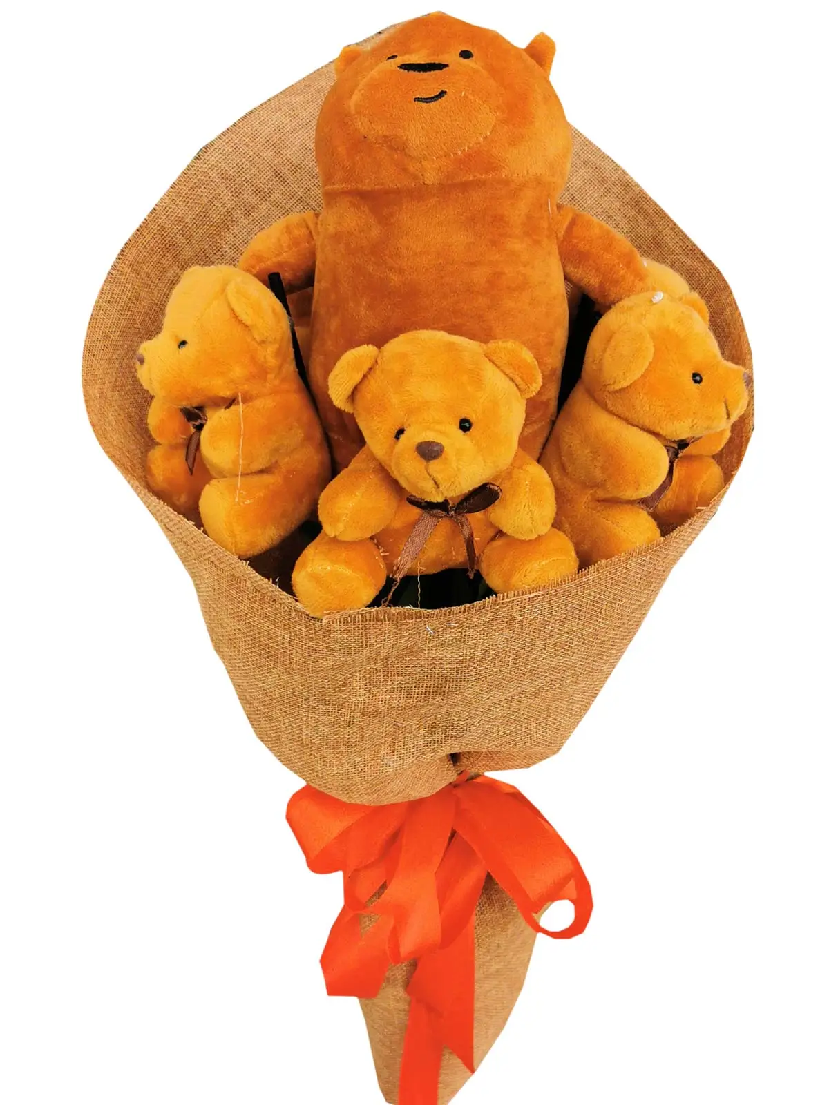 Grizzly Bare & Bears Burlap CH