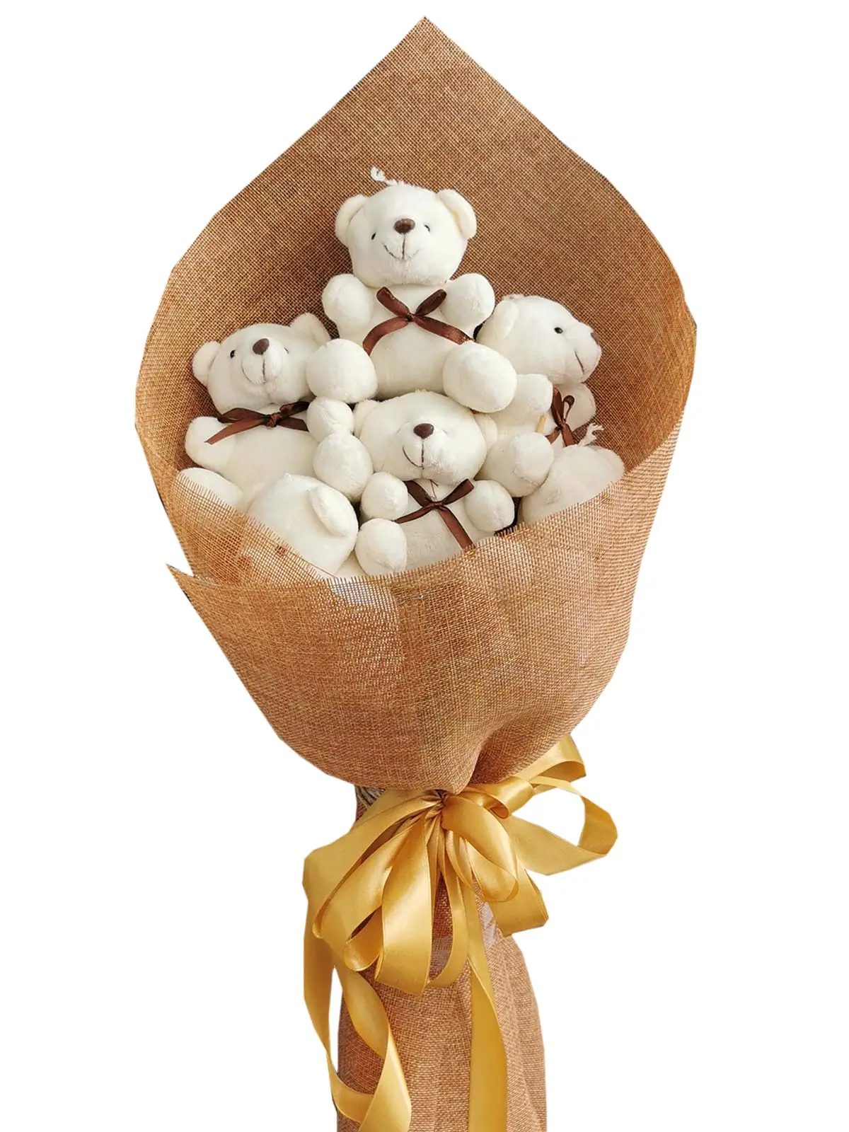 White Bears Burlap CH