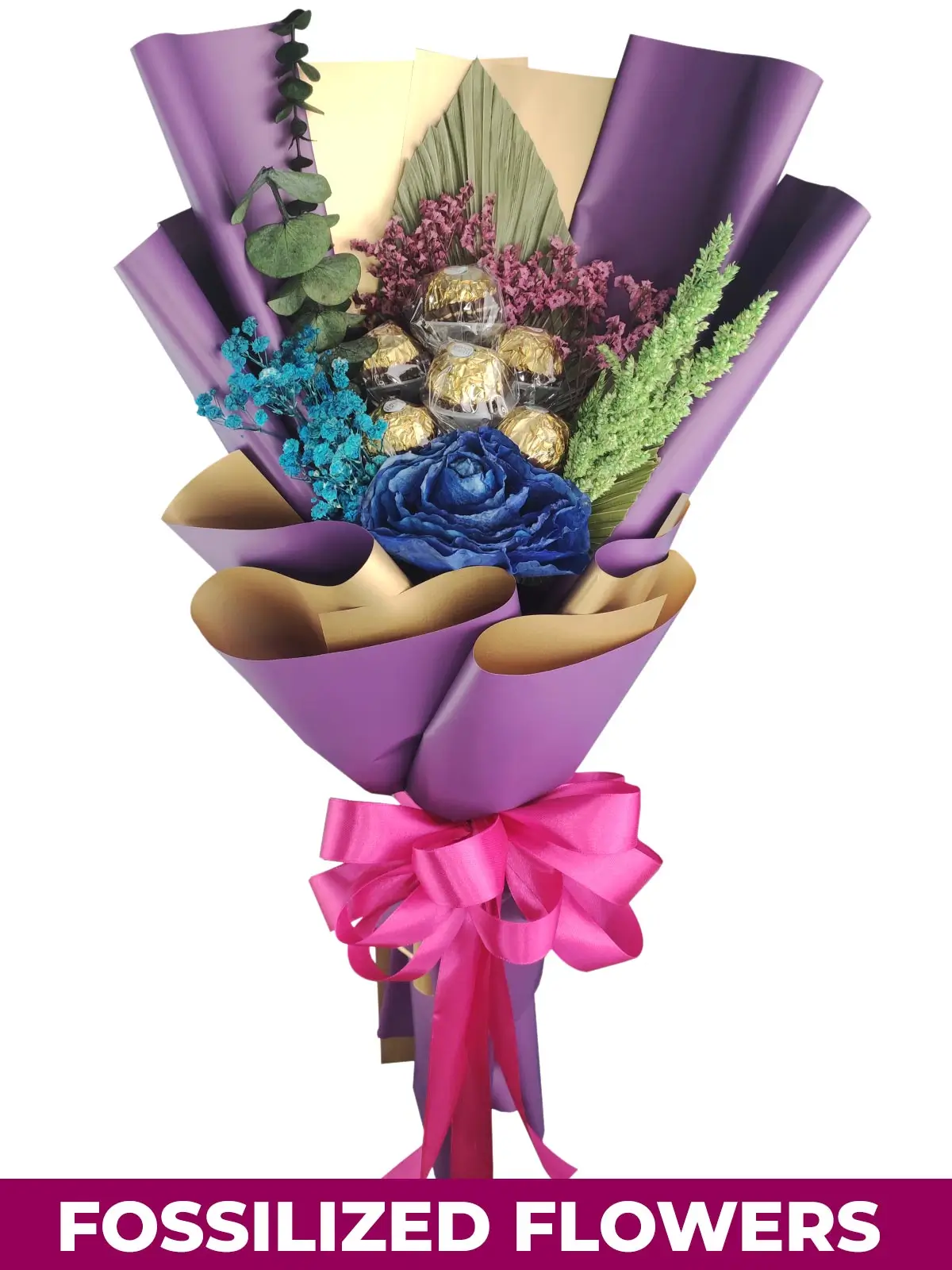 Blue Rose Purple/Gold