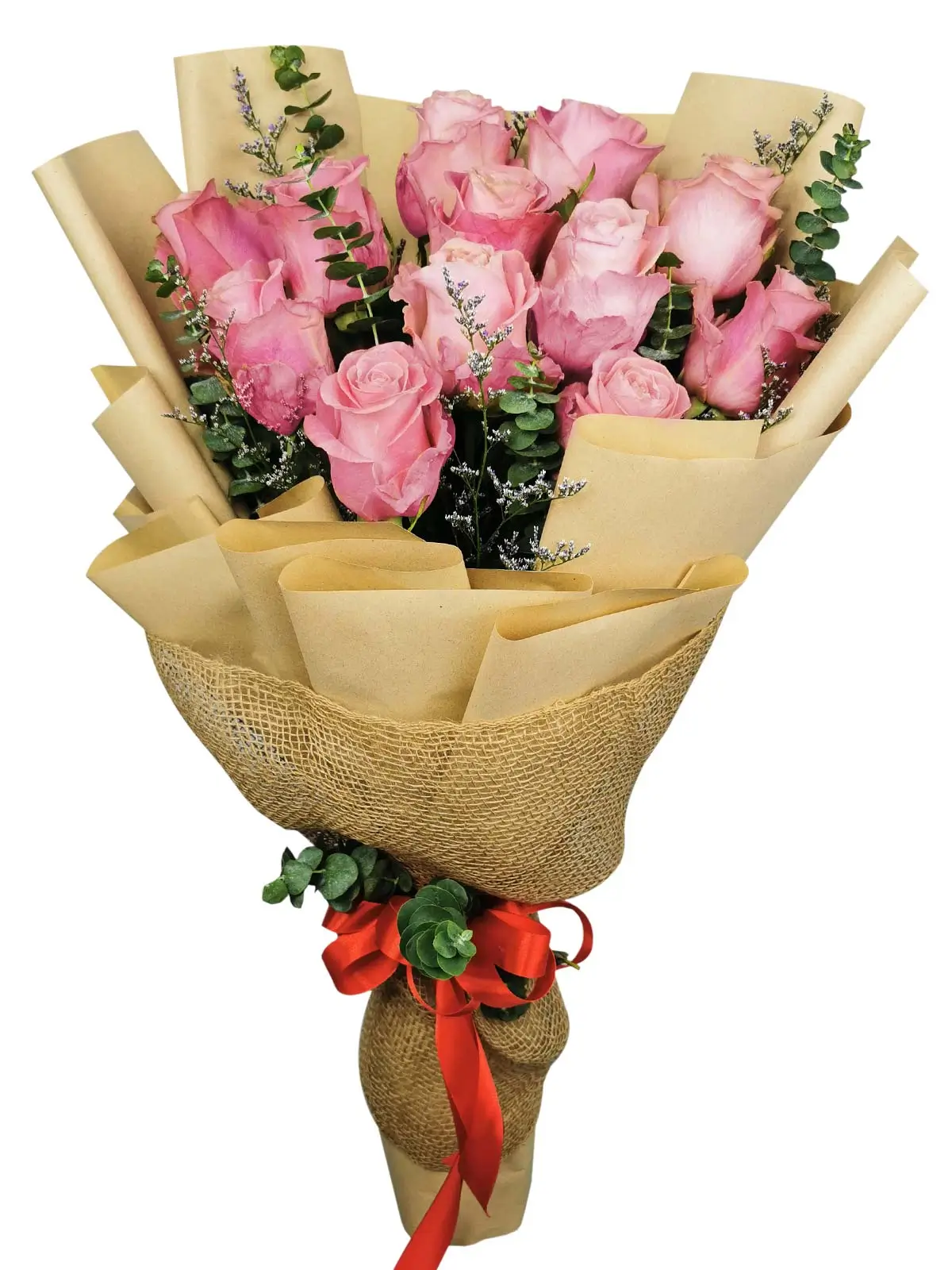12 Stems Pink Rose