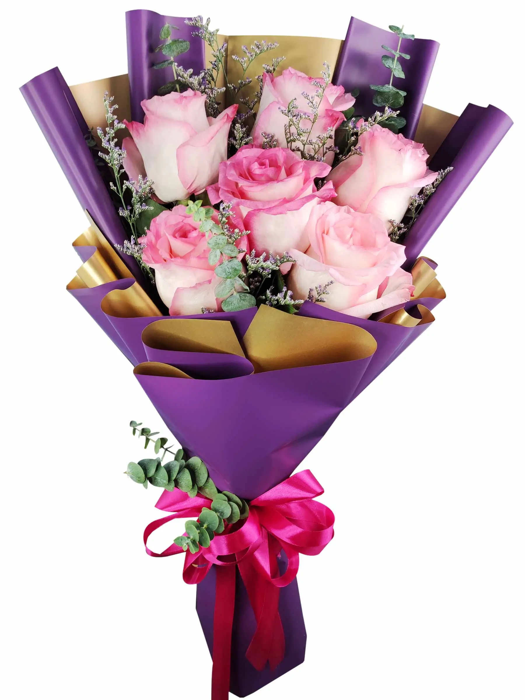 Pink Roses Bouquet