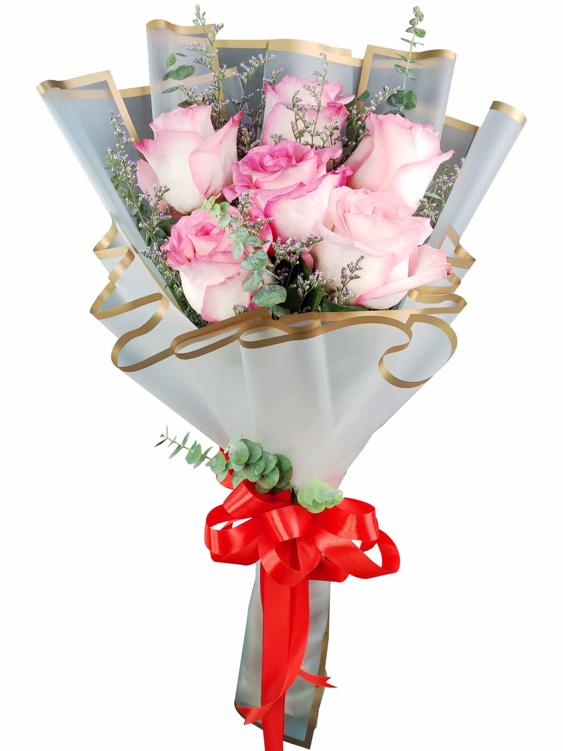 Pink Roses Bouquet