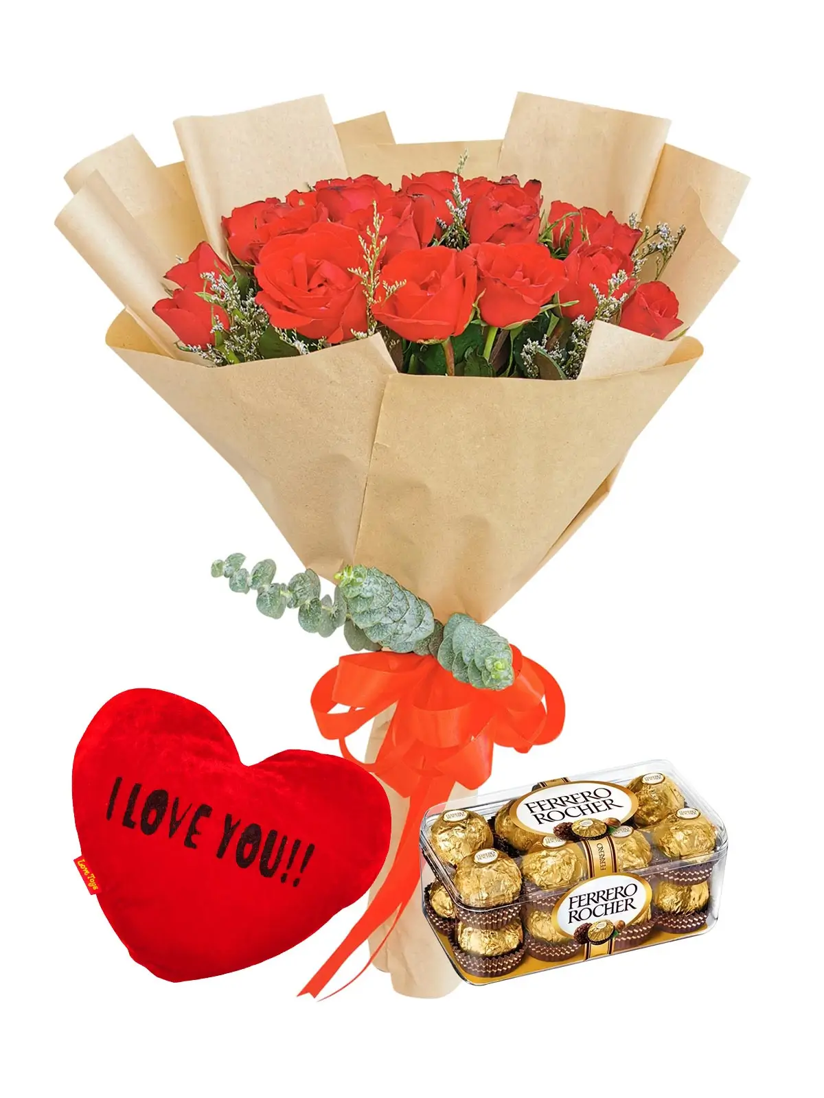 24 red roses