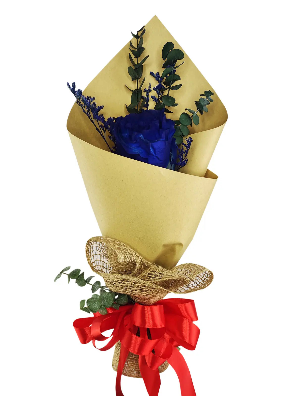 1 blue ecua kraft jute