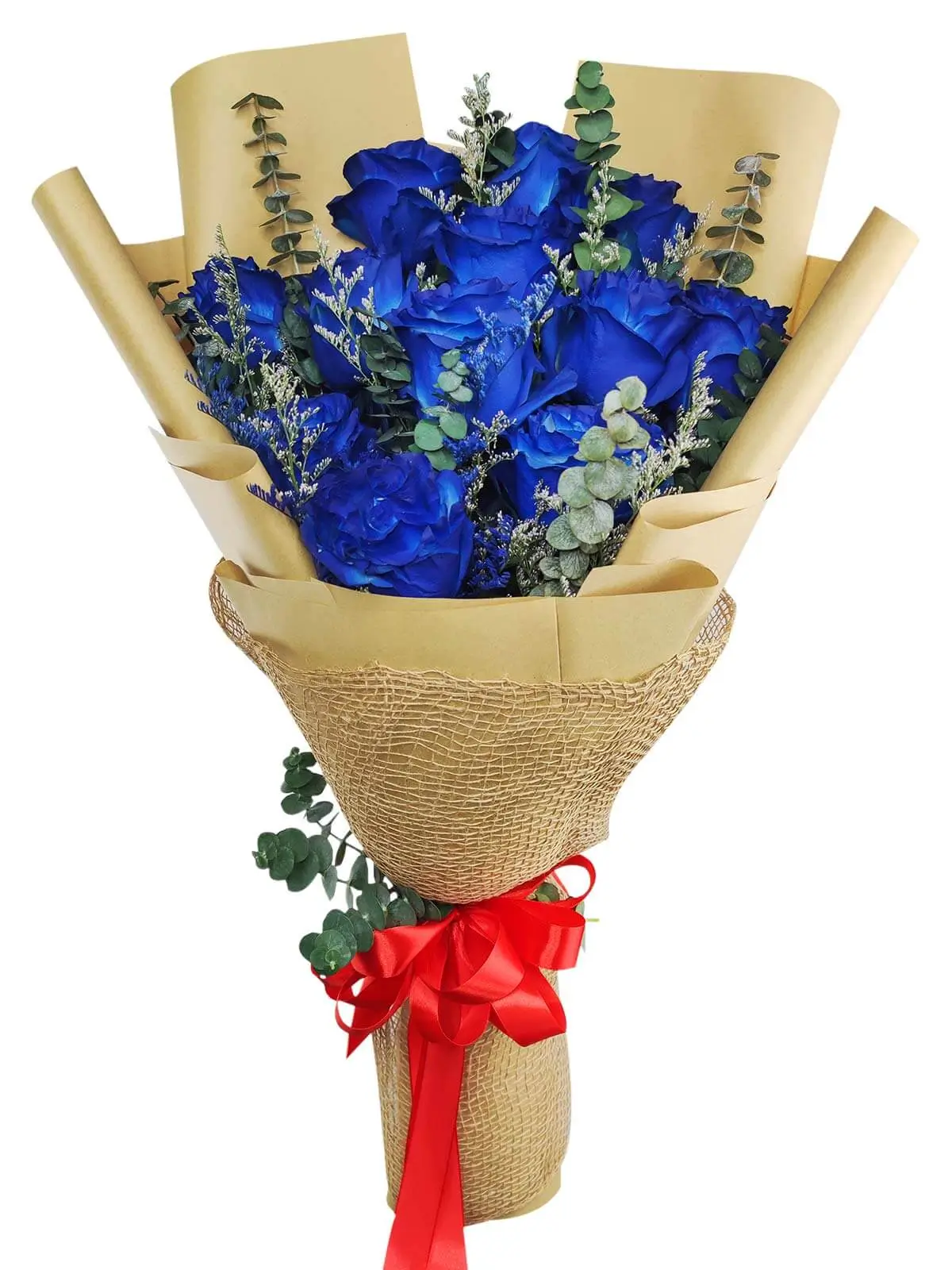 12 ecua blue kraft jute