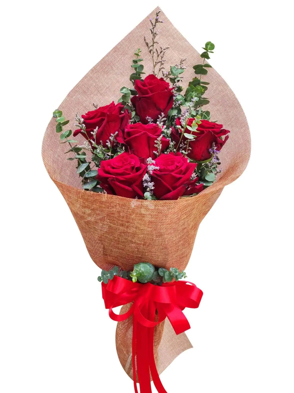 6 stem Ecuadorian rose