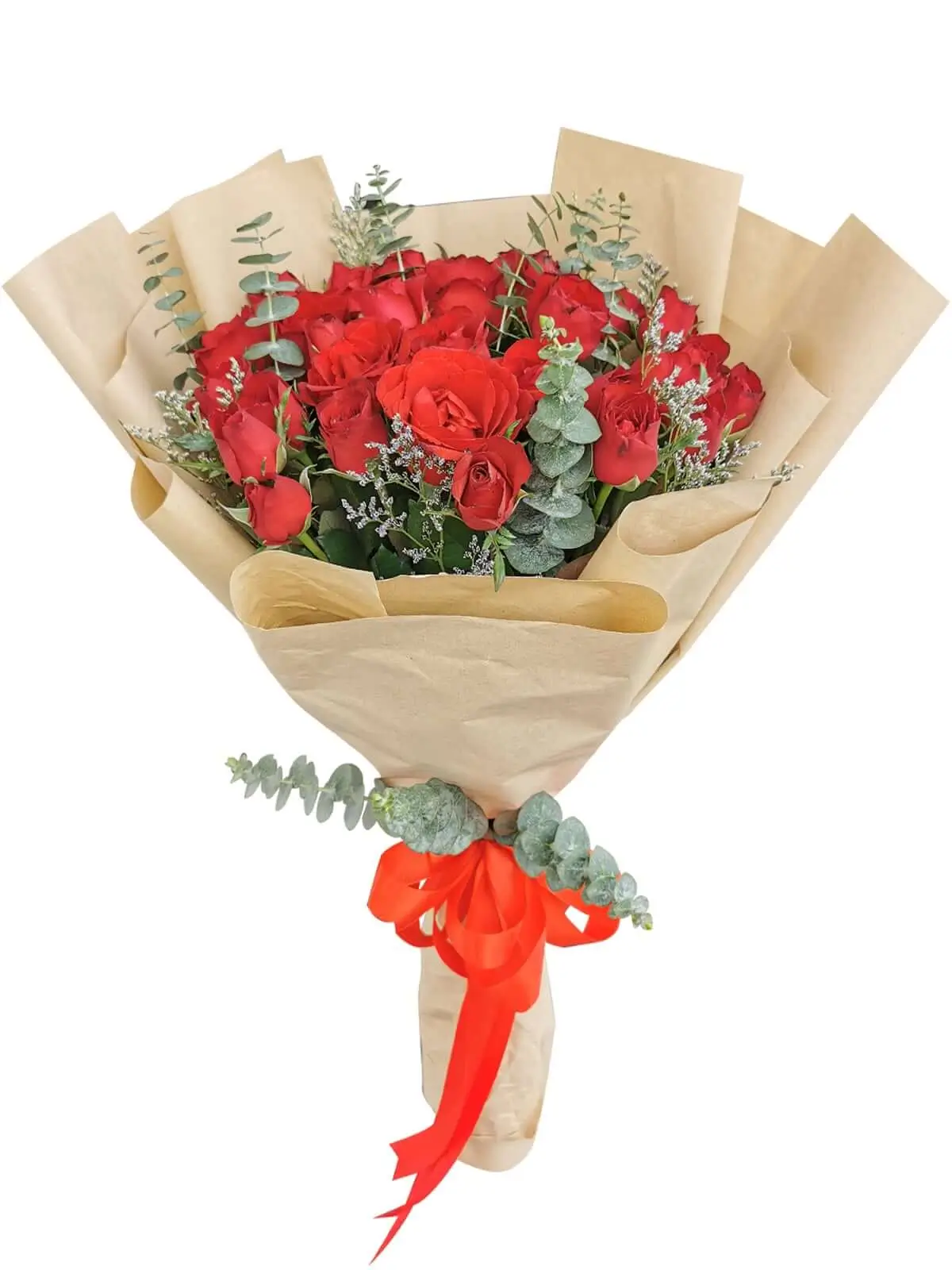 99 pcs red roses