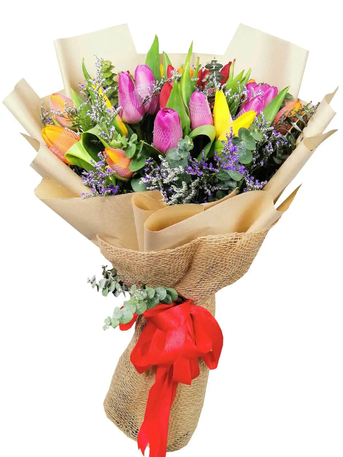 beautiful-shape-tulips-bouquet
