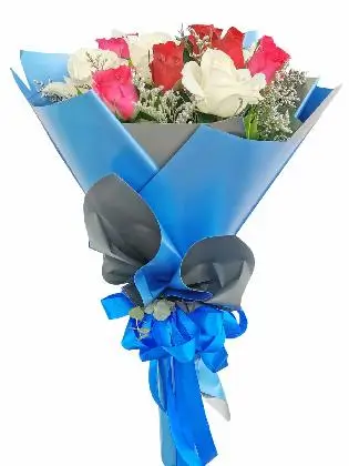Mix Rose Blue Silver 12/24