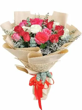 Mix Rose Kraft Jute 36