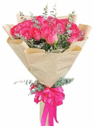 Pink Roses 36 Kraft
