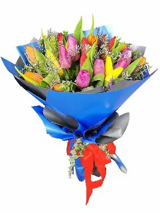 Blue Silver (24 Pcs)