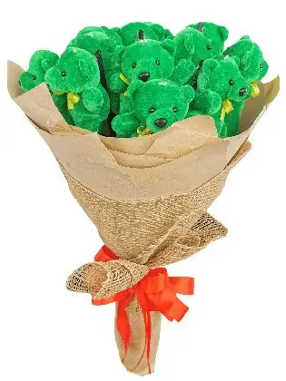 Green Bears 12 Kraft Jute