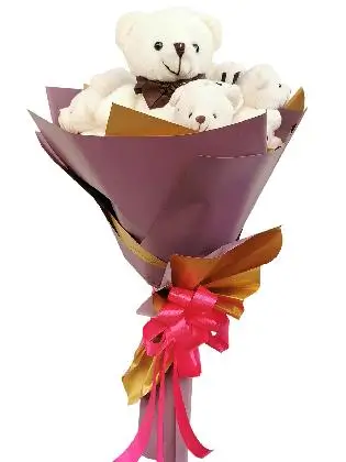 White Bears 7 Purple Gold