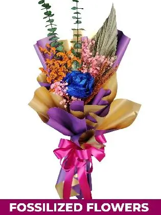 1 stem blue rose