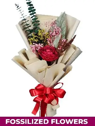 1 Dried Red Roses Kraft Province