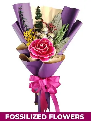 Peony Purple Gold