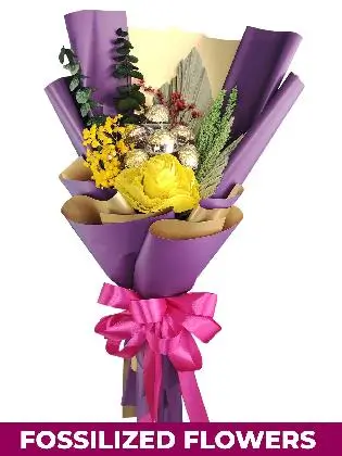 Yellow Rose Purple/Gold