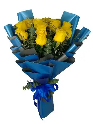 12 Stems Blue Rose