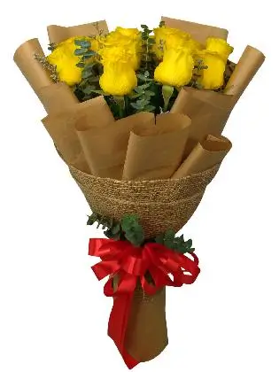 12 Stems Yellow Rose