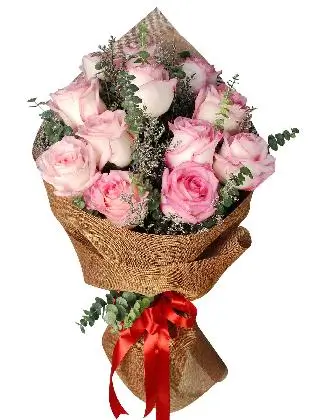 12 Stems Pink Rose