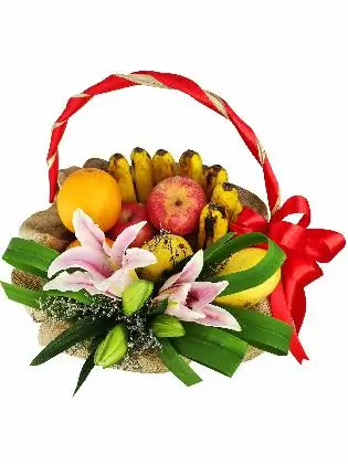 Fruit & Flower Basket