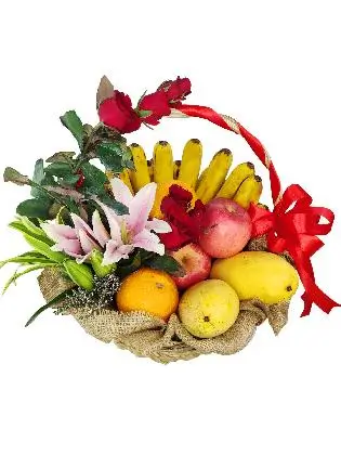 Fruit & Flower Basket