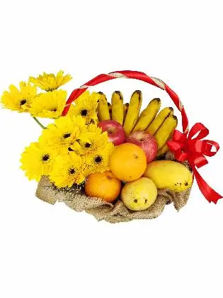 Fruit & Flower Basket