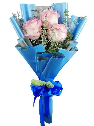 Pink Roses Bouquet