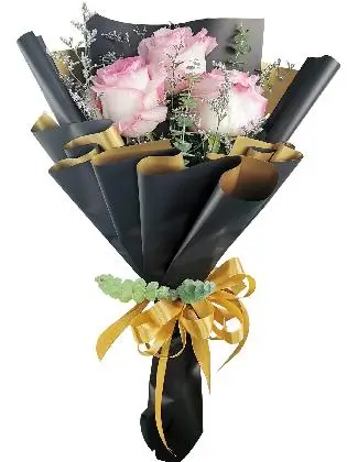 Pink Roses Bouquet