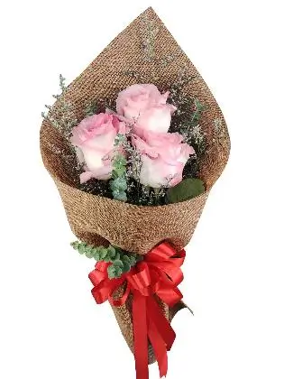 Pink Roses Bouquet