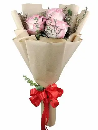 Pink Roses Bouquet