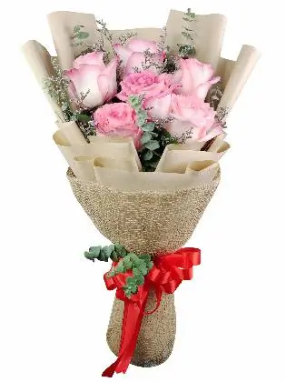 Pink Roses Bouquet