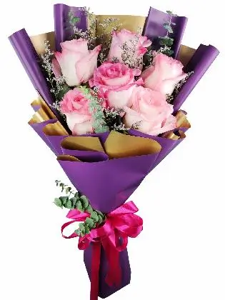 Pink Roses Bouquet