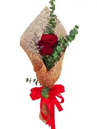 1 red ecua burlap CH
