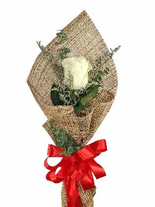 1 white ecua burlap PH