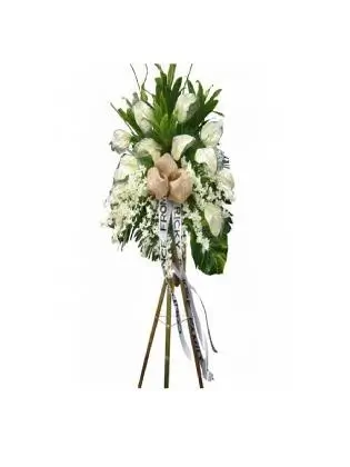 sympathy-we-are-sorry-for-your-loss-stand-arrangement